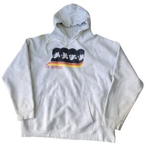Vintage Y2K The Beatles Hoodie Sweatshirt Large